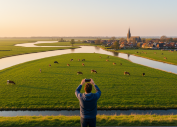 Flickr photos map the cultural benefits of a Dutch river landscape