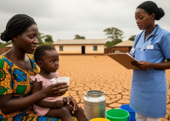 Non-optimal temperatures and rainfall linked to 1.7 million child diarrhoea cases in Ghana