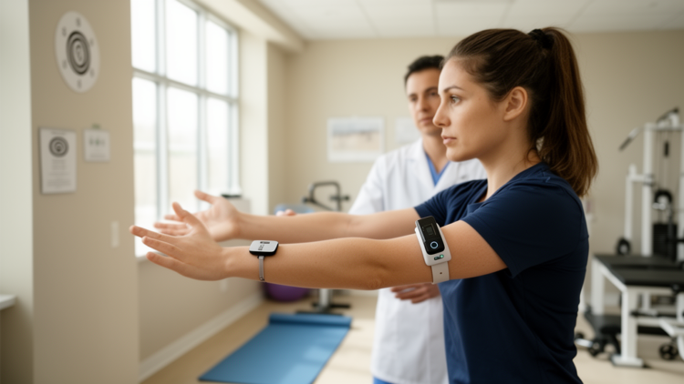 Wearable IoT Prototype Turns Indoor Positioning Into Hot-and-Cold Guidance for Motor Training