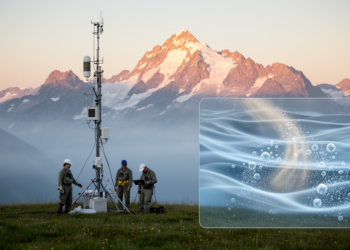Radon tracer method tracks ice-nucleating particle fluxes over the Alps