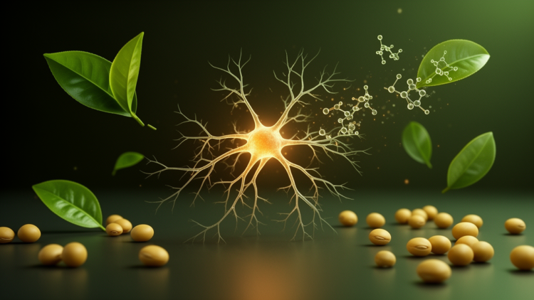 Green Tea and Soy Phytochemicals Show Neuroprotective Effects in Lab Models of Alzheimer’s Disease