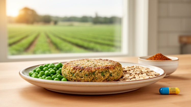 Plant-based meat alternatives cut land use and emissions but raise micronutrient risks