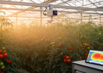 Research report: Forecast-based virtual sensing and early-warning decision support for canopy-level thermal risk monitoring in tomato greenhouses