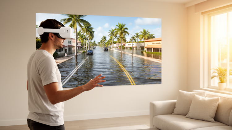 Virtual Reality Puts Users Inside Fort Lauderdale’s Possible Flooding Future