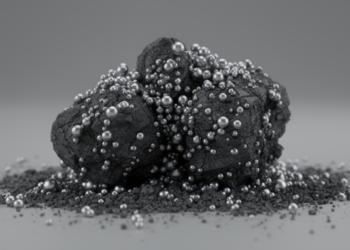 Silicon–graphite composite anodes made with scalable powder process hit near 600 mAh/g