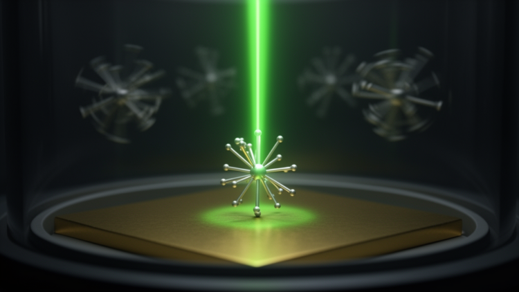 Light-Braked Molecular Rotor Slows Random Motion 300,000-Fold