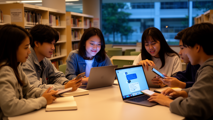 Thai Gen Z students use AI chatbots mainly for study, with a companion side emerging
