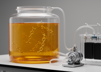 Recyclable oligo(disulfide) anolyte pushes aqueous flow batteries toward grid scale