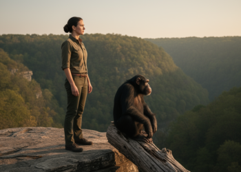 Risk-taking runs deep: leaders in humans and chimpanzees alike show bolder streaks