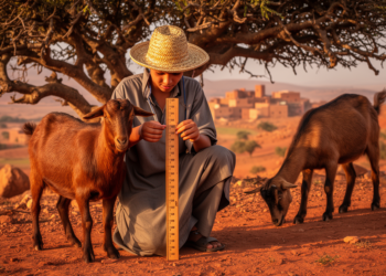 Goat growth in Morocco’s argan heartland tracked month by month