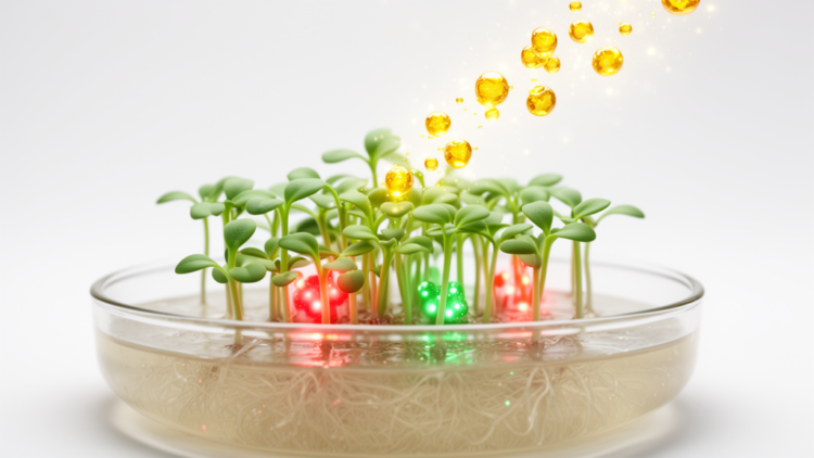 Riboflavin rewires stress genes and redox balance in Arabidopsis seedlings