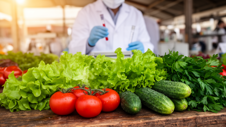 Pesticides, Nitrate and Heavy Metals Found in Raw-Eaten Vegetables from Konya