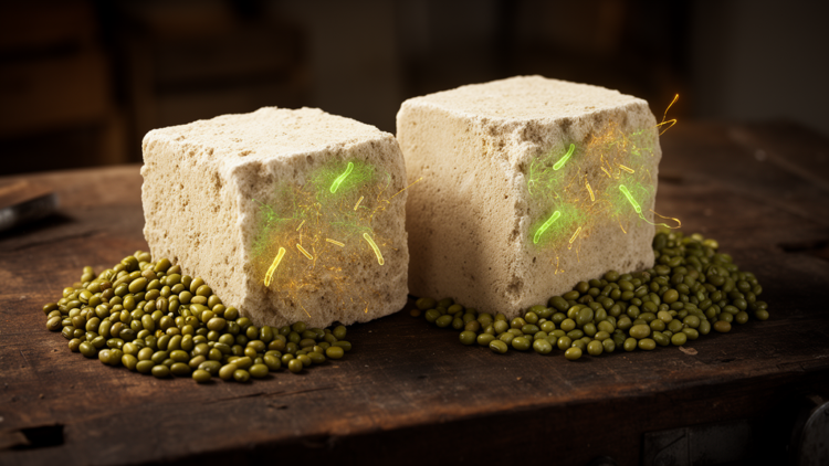 Swapping Peas for Mung Beans Reshapes the Microbes and Enzymes of Baijiu Starter