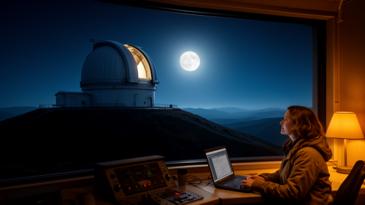 Machine learning model predicts when moonlight will block satellite observations