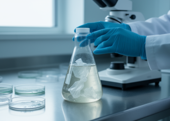 Marine Vibrio strain strips weight from LDPE plastic in lab test