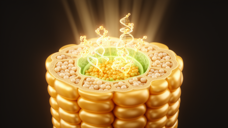 Maize transcription factor ZmHY5L shapes waxy gene starch quality and grain size