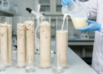 Calcium Phosphate Nanofertilizers Slow Phosphorus Leaching in Calcareous Soil Columns