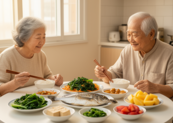 Varied Diet Linked to Lower Peptic Ulcer Risk in Older Chinese Adults