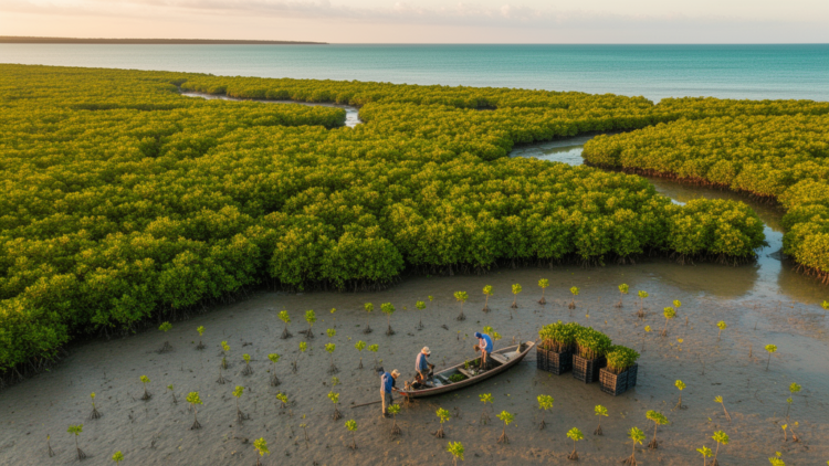 Global alliance sets 2030 goals to halt mangrove loss, restore 4,000 square kilometers