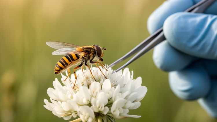 New DNA Reference Library Identifies French Hoverflies With a Single Genetic Marker