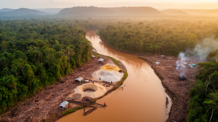 Subsistence Mining and Deforestation Top the List of Threats to a Colombian River Basin