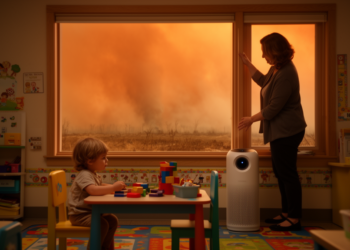 Research report: Wildfire smoke, indoor and outdoor PM2.5, and sick-related absenteeism in Oklahoma Head Start early care and education centers