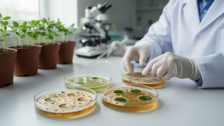 Plant Extracts and Bacterial Filtrates Curb Chickpea Anthracnose Fungus, Toxin Signal Study Finds