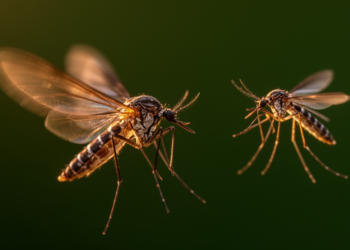 Single Gene Drives Male Mosquitoes’ Attraction to Female Flight Sounds