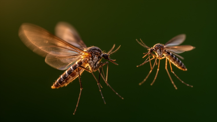 Single Gene Drives Male Mosquitoes’ Attraction to Female Flight Sounds