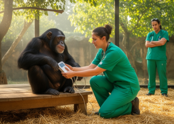 Kuwait Zoo Chimpanzee Dies of Hydatid Cyst as First Genetic Confirmation of Echinococcus Genotype G1 in the Species