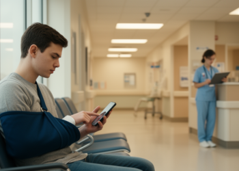 Mobile messaging questionnaire lets injured ED patients self-report histories into the EMR
