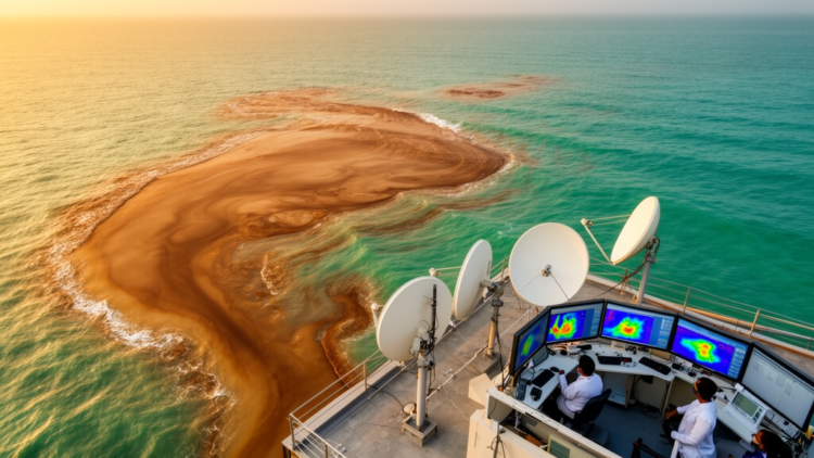 Satellites and Machine Learning Track Sewage Plumes Off Chennai’s Coast
