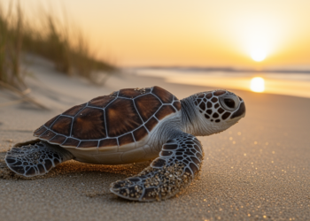Loggerhead turtle scute patterns shaped by genes and nest temperature