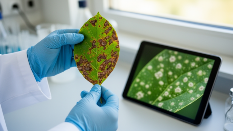 AI Learns to Read the Fine Print of Bacterial and Fungal Leaf Disease