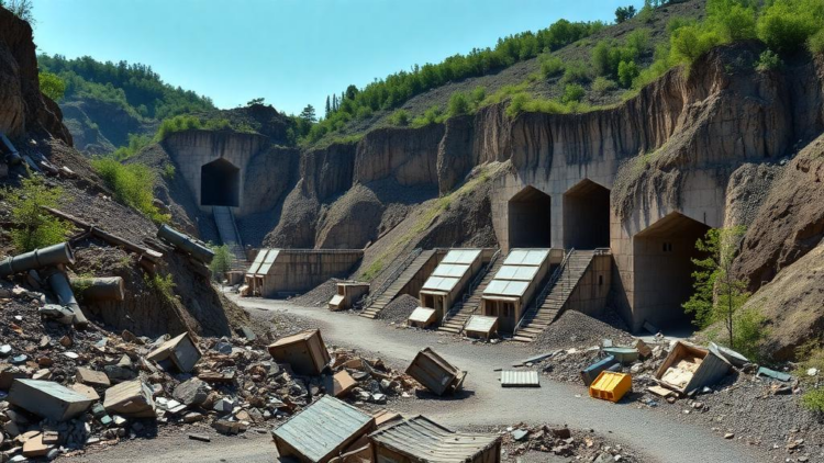 Abandoned Italian gold mines could yield critical raw materials from toxic waste