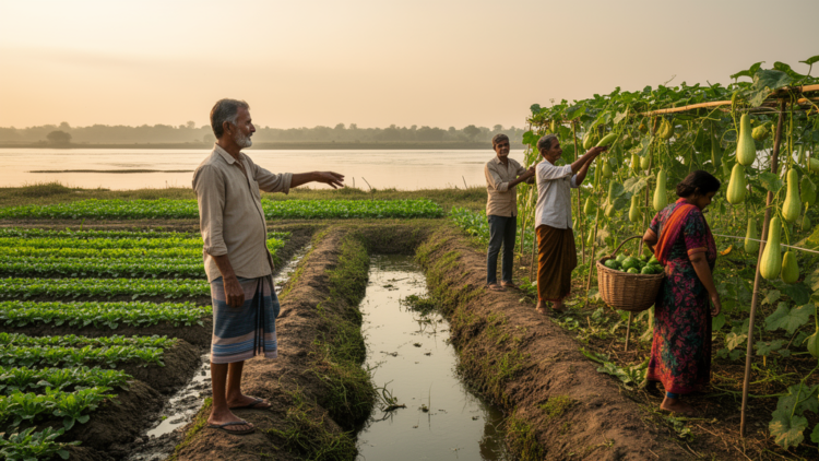 Char Farmers in Bangladesh Rate Agricultural Projects Positively but See Room to Improve