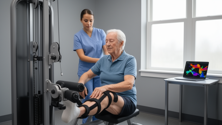 Machine Learning Hints at Knee Surgery Recovery Using Preoperative Strength Tests