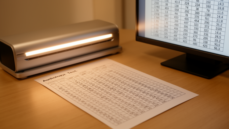 Voting OCR Reads Hearing Test Tables with 97.6 Percent Accuracy