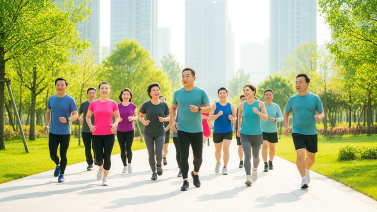 Chinese Adults Show Lower Depressive Symptoms with Moderate Physical Activity