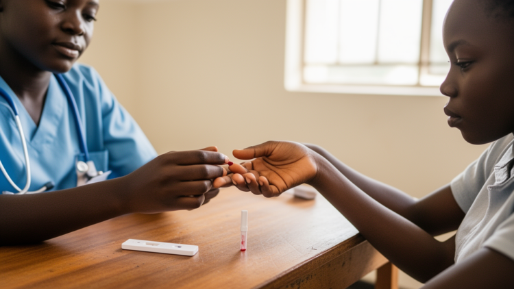 Blood-based HIV self-test shows strong accuracy in Uganda field trial