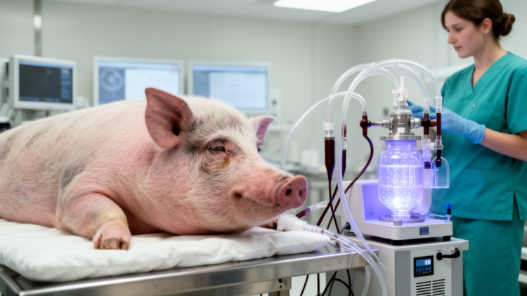 Extracorporeal Ozone Shows Early Promise Against Experimental Gram-Negative Sepsis in Pigs