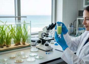 Scientists isolate bacteria predicted to boost seagrass growth and restoration