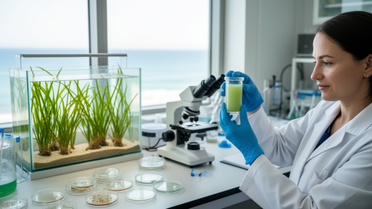Scientists isolate bacteria predicted to boost seagrass growth and restoration