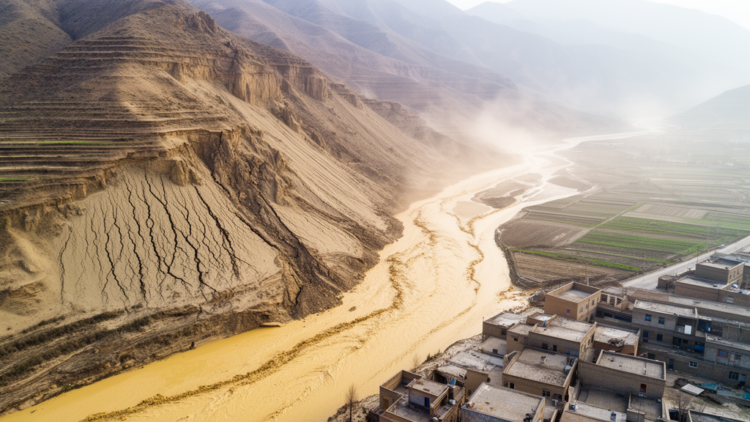 Deadly loess landslide-mudflow triggered by 2023 Jishishan earthquake reconstructed