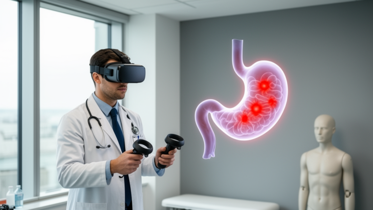 Open-source VR simulator lets doctors practice gastric bleeding treatment risk-free