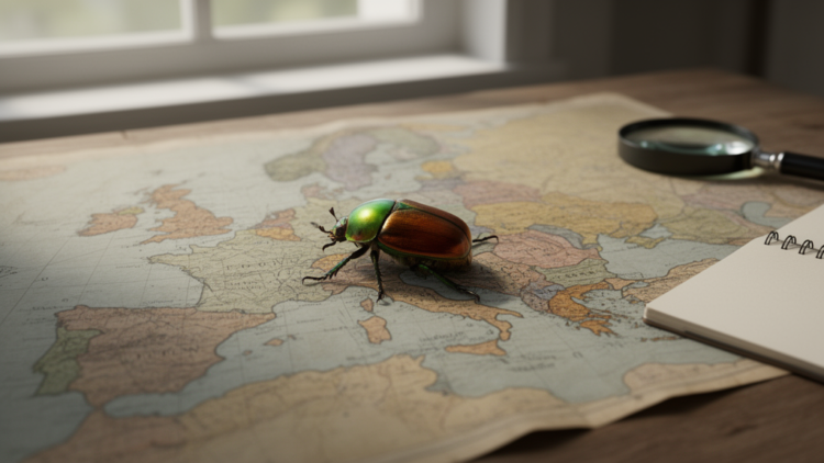 Model Maps How Fast the Japanese Beetle Could Sweep Across Europe