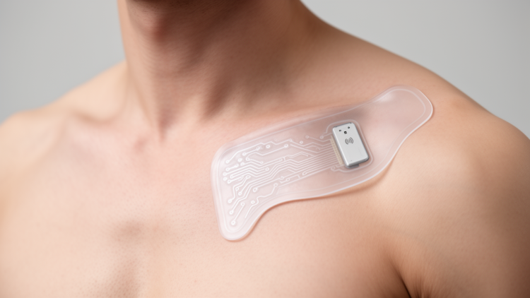 Flexible Sensor Patch Tracks Breathing While Suppressing Motion Artifacts