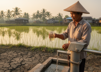 Heavy metals and salt push Mekong Delta groundwater past drinking limits in Tien Giang
