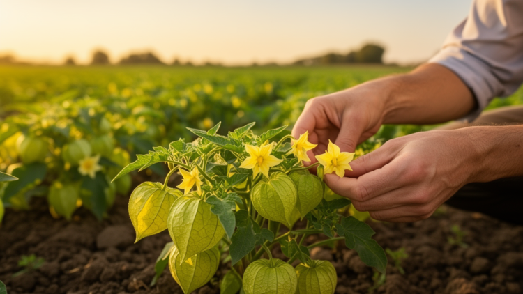Wild Mexican tomatillo proves fully self-incompatible yet thrives in open-field trials