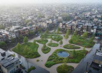 Tiny forgotten lots could become a distributed green network for flood-prone cities